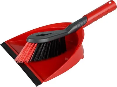 Image de Vileda Set 2 en 1 de pelle à poussière et de brosse TK8176 (One Size) (Multi Colour)