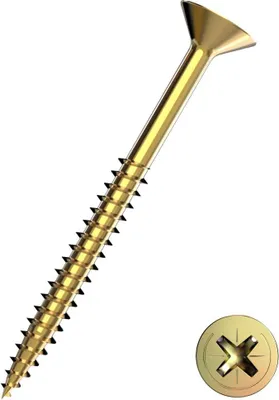 Produktbild von Connex Universalschrauben 5.0 x 80 mm PZ 2 Senkkopf - 175 Stk.