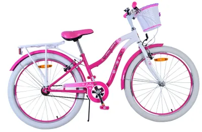 Zdjęcie produktu dla Rower dziecięcy Volare Lovely - Dziewczynki - 24 cale - Różowy - Dwa hamulce ręczne