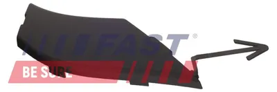 Obrázok produktu pre FAST FT10986G Kryt predného nárazníka pre FORD Transit Custom V362 dodávka (FY, FZ) Transit Custom V362 mikrobus (F3)