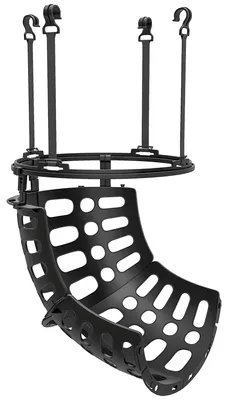 Produktbild von SPORTNOW Basketball-Rücklaufaufsatz, 360° drehbar Basketball-Rückholsystem