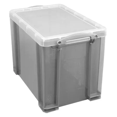 Image de Really Useful Box 19TSMK Boîte de rangement 19,0 l transparente 39,5 x 25,5 x 29,0 cm