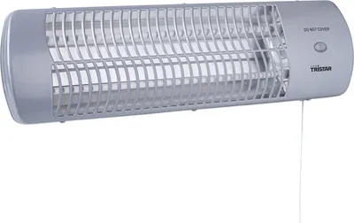 Image de Chauffage mural pour patio 1200 W - quartz inclinable IP24