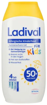 Produktbild von LADIVAL allergische Kinderhaut Gel LSF 50+ 200ml PZN 19362728