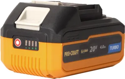 Produktbild von PROCRAFT Wiederaufladbare Batterie 20V Li-ion 4000mAh Turbo