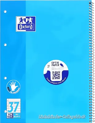 Produktbild von Oxford 100050404, Blau, A4, 90 g/m²