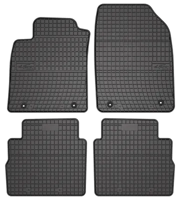 Produktbild von Gummi-Fußmatten für Opel Signum 2003-2008 (Kombi) – 4-tlg, Schwarz, passgenau – Wielganizator SolidPRO