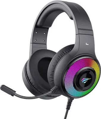 Produktbild von Gaming-Kopfhörer Havit H2042d RGB (Schwarz)