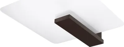 Produktbild von Deckenleuchte LAPPO Wenge 2xE27 15W Holz/Glas 47.5x14x40cm Sollux Lighting