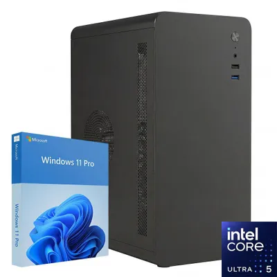 Produktbild von Intel Core Ultra 5 - 16 GB DDR5 - 1000 GB SSD - WLAN - Bluetooth - Windows 11 Pro (COMPUGEAR CS110-40770)
