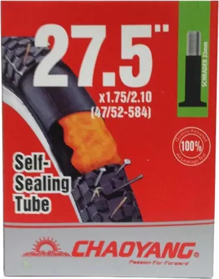 Obrázek produktu pro Chaoyang Sealant Schrader 33 Mm Cyklistická vnitřní trubka černá 27,5'' / 1,75-2,10 Černá 27,5''