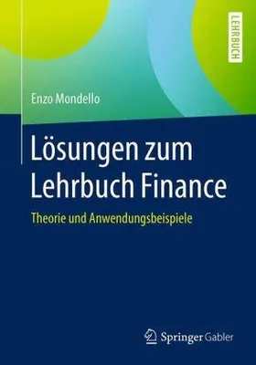 Obrázek produktu pro Lösungen zum Lehrbuch Finance