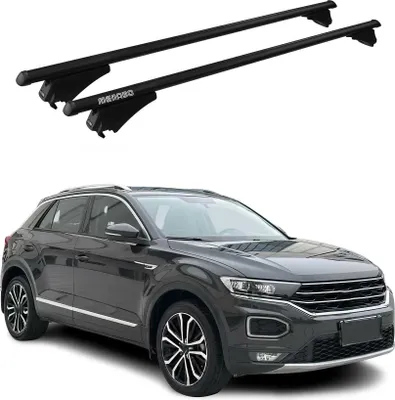 Immagine prodotto di Barre portatutto trasversali Tiger per Volkswagen T-Roc 2017-2025, nero