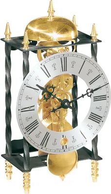 Produktbild von Tischuhr Schwarz Schlag auf Glocke - Hermle Modell: 22734-000701