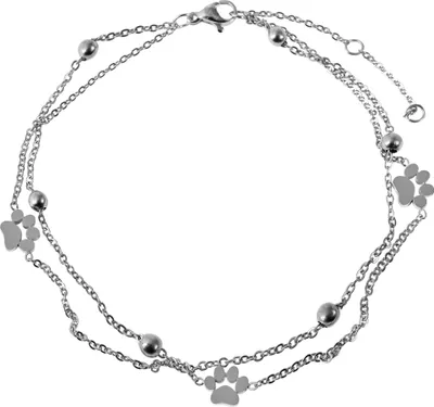 Produktbild von Akzent Edelstahl Fußkettchen, Länge 24 cm