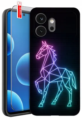 Obrázok produktu pre Puzdrá pre Honor 600 – dizajny | Matné silikónové puzdro + sklo 9H