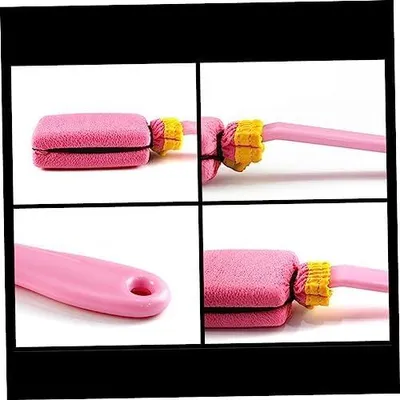 Imagen del producto de Cepillo de baño ecológico para masaje corporal. Ideal para una limpieza profunda y para la higiene de la espalda. Con cabezal de cepillo desmontable. Colores surtidos