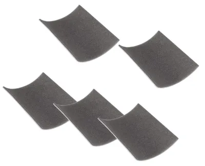 5 Ersatz-Staubsaugerfilter, universell, 150x150x4 mm