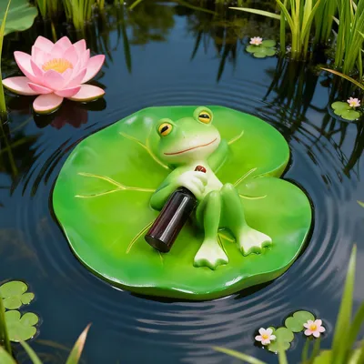 Produktbild von Dekorative Froschfiguren für Garten und Balkon