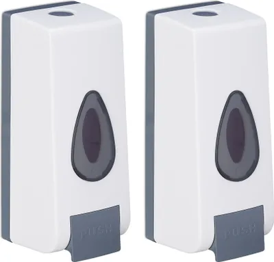 Image de Distributeur de savon mural en lot de 2