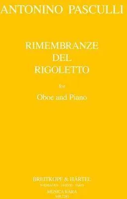 Produktbild von Rimembranze del Rigolettofür Oboe und Klavier