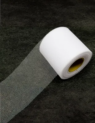 Image de Rouleau de tulle blanc 20 mètres - Taille unique