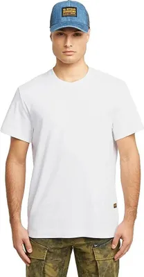 Produktbild von G-star Script Kurzarm-t-shirt Weiß L Herren Weiß L