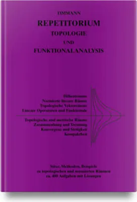 Produktbild von Repetitorium Topologie und Funktionalanalysis