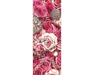 Produktbild von Glasbild A sea of roses 30x80 cm
