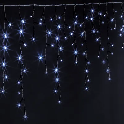 Zdjęcie produktu dla Kurtyna świetlna, sople lodu, 120 LED
