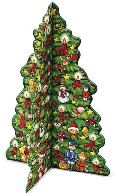 Produktbild von Adventskalender \Buntes Weihnachtsbäumchen\""