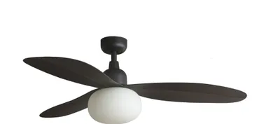 Obrázek produktu pro Venkovní energeticky úsporný stropní ventilátor s osvětlením a dálkovým ovládáním Palma IP44