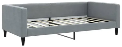 Produktbild von vidaXL Tagesbett Hellgrau 100x190 cm Stoff