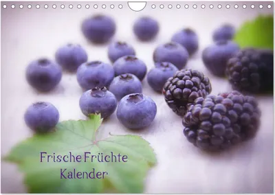 Produktbild von Frische Früchte Kalender (Wandkalender 2025 DIN A4 quer), CALVENDO Monatskalender
