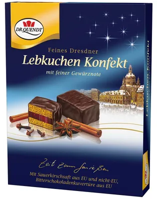 Produktbild von Dr. Quendt Feines Dresdner Lebkuchen Konfekt 130g