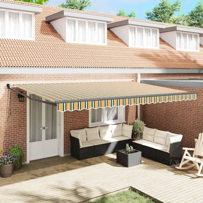 Zdjęcie produktu dla Maison Exclusive – markiza rozkładana, wielokolorowa, 500 x 300 cm