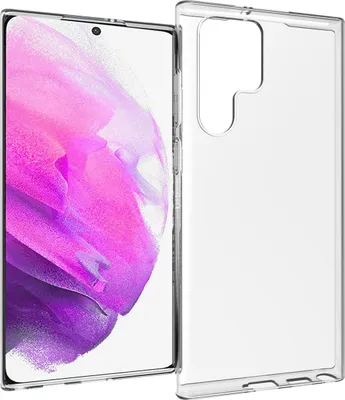 Produktbild von Accezz Clear TPU Backcover Samsung Galaxy S22 Ultra - Transparent