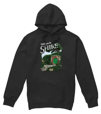 Productafbeelding van Lord of the Rings - "Welkom in het Shire" hoodie voor heren/dames, uni model, TV38358 (XL) (zwart)