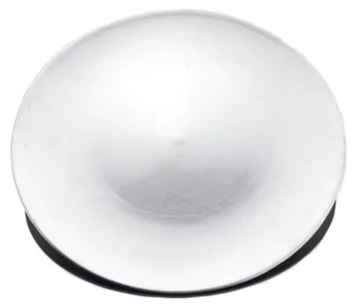 Produktbild von Weihnachtsdeko Teller Silberfarben rund Ø 33 cm - Kunststoff