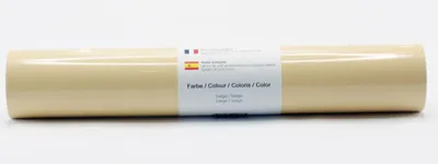Produktbild von Kreativplotter Vinylfolie glänzend BEIGE 30,5x300 cm