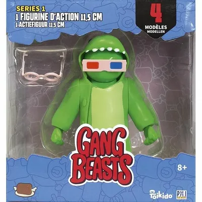 Obrázok produktu pre Gang Beasts - 1 figúrka 11,5 cm - Lot No. 3 - Zberateľské figúrky - Videohry - Lansay