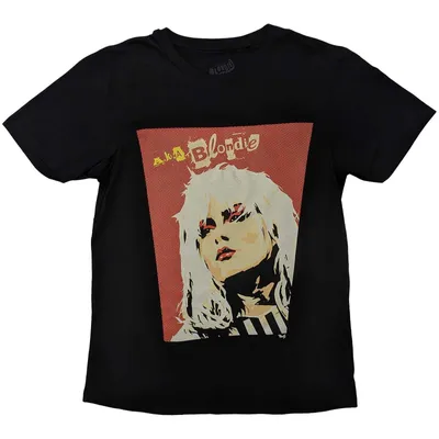 Produktbild von Blondie AKA Pop Art Black XL T-Shirt