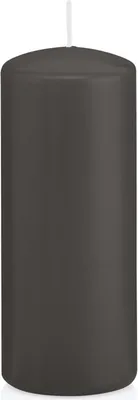 Produktbild von Stumpenkerzen Grau Ø 48 x 100 mm, 24 Stück