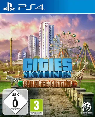 Produktbild von Paradox Interactive Cities Skylines - Parklife Edition, PlayStation 4, E (Jeder), Physische Medien