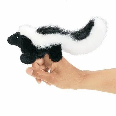 Produktbild von Folkmanis Skunk, Fingerpuppe, Tier, 1 Stück(e)