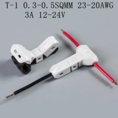 Produktbild von Verbindungsklemme / Stromdieb / 10x / T-Form T-1 / T-2 / T-21 : T-1 Ausführung: T-1
