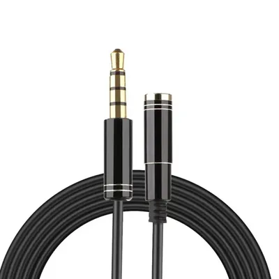 Produktbild von AUX Audio Kabel Klinkenkabel Kopfhörerkabel 3,5mm Klinke Verlängerungskabel 2 m