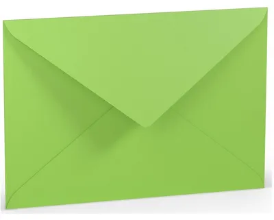 Produktbild von Briefumschlag C5 Nassklebung Seidenfutter Apple.
