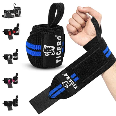 Produktbild von Handgelenkbandage Handgelenkschutz Handgelenkstütze - 45,7 cm - Baumwolle - Für Fitness, Kraftsport und Gewichtheben