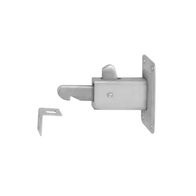 Produktbild von Intersteel Türfeststeller Wandplatte Edelstahl gebürstet